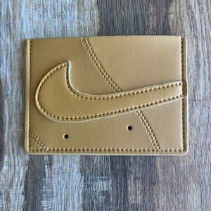 Wheat Nike Icon Air Force 1 Card Wallet
